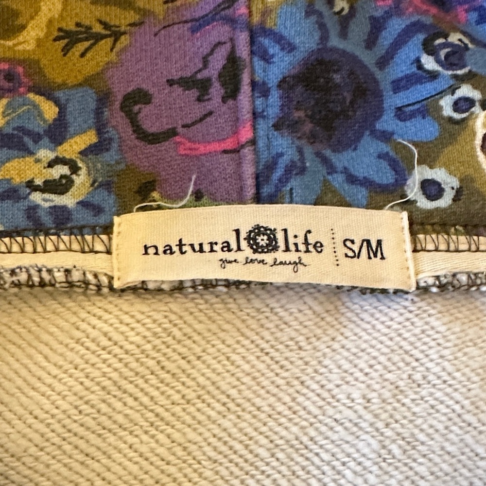 Natural Life Oversized Floral Hoodie - Picture 2 of 3